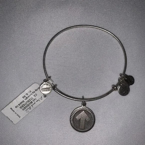 Stand Up Charm Bangle in Rafaelian Silver : Stand Up To Cancer - Picture 3 of 6